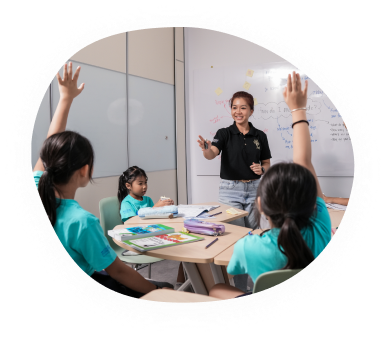 Ongoing lesson where student participates actively.